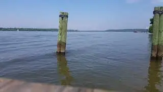 Dock at Piscataway Park timelapse