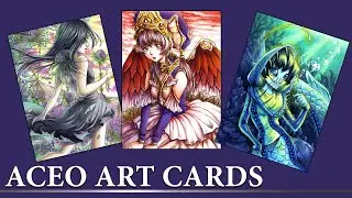 Talking about art cards (ACEOs)