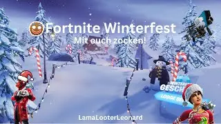 Fortnite Live Weihnachts-Stream mit euch zocken! Frohe Weihnachten