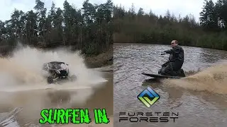 Surfen in Fursten Forest || Can Am Maverick X3 || Polaris || ATV || side-by-side