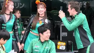 【阿比留あんな/辻門アネラ/サッシャフェネストラズ/坪井翔】SUPERFORMULA  ピットウォークの模様  🗻  2025.10.12