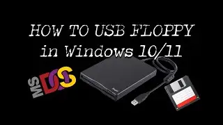 Запись образов дискет на USB-дисковод