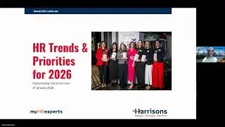 Harrisons Webinar - Top HR & Workplace Law Priorities for 2026