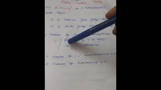 TNSET 2024 Number of 1-1 onto Homomorphism modern algebra #tnset #tnset2024 #trb #pgtrb
