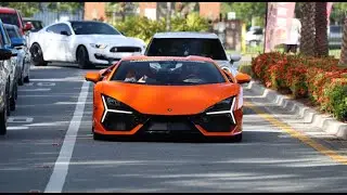 Windermere Cars and Coffee Cars Entering and Pullouts July 2024