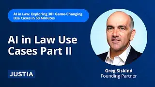 AI in Law Use Cases Part II | AI in Law: Exploring 30+ Game Changing Use Cases 2/4