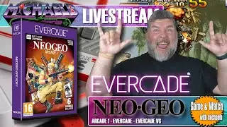 Evercade Neo Geo Arcade 1 Live Gameplay & First Impressions