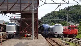 丹鉄天橋立駅を発着する列車たち　2018.8.19