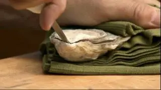 Shucking Oysters - Primal Grill with Steven Raichlen