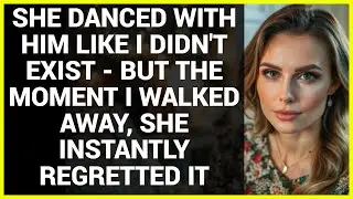SHE DANCED WITH HIM LIKE I DIDN'T EXIST - BUT THE MOMENT I WALKED AWAY, SHE INSTANTLY REGRETTED IT