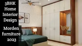 3BHK House Interior Design low cost/3bhk Interior Design flat/Interior design flat work #design