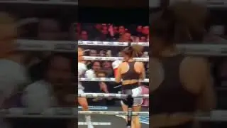 Elle Brook Knocks-out Faith Ordway #shorts