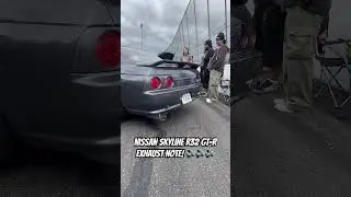 Nissan Skyline R32 GT-R Exhaust Note! #nissangtr #gtr #nissan #jdm #exhaust #cars #car #shorts #r32