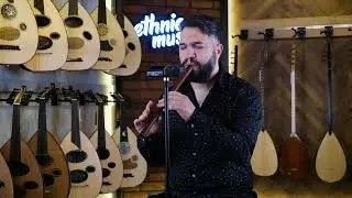 Turkish Kaval Flute with Mouthpiece Plum Wood (Key Si / B)