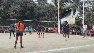 Volleyball final match at Kolkata WBVA 