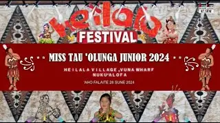 Heilala Festival Cultural Dance Competition: Junior Miss Tau'olunga: Kingdom of Tonga