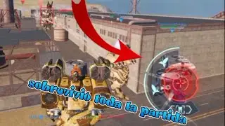 Este lynux nose como sobrevivió toda la partida #warrobots #pixonic  