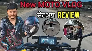 Cheap Moto Vlogging Setup - EVERYTHING You Need To Get Started