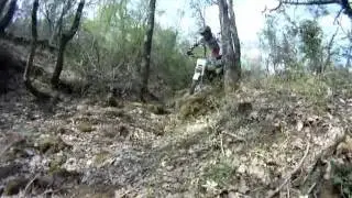Tra&ccedil;age trial de Monoblet 2012