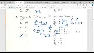 CXC MATHS PAPER 1 MULTIPLE CHOICE 2024