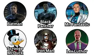 Top 6 Richest Characters in Marvel and DC (With Their Net Worths Revealed!)
