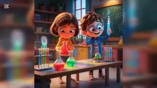 Zara & Hamza&rsquo;s Bubbly Volcano 🌋 | Fun Science Experiment Story for Kids | 3D Animation
