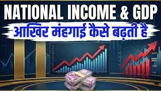 National Income & GDP: आखिर महंगाई कैसे बढ़ती है? | Inflation Explained in Hindi