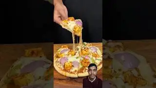 Paneer pizza 🍕 🤤👌🏻#tinglefeast #cooking#food #recipe #asmrcooking