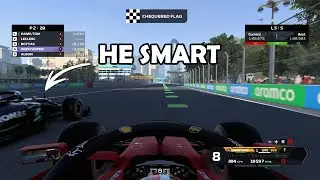 He Overtook Me Right Before the Finish Line | F1 2020 Baku Battle