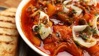 Mushroom Tomato Soup | Vegan Comfort Food | Easy One-Pot Recipe