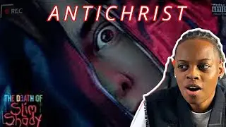 EMINEM ANTICHRIST REACTION!!!! THE DEATH OF SLIM SHADY🔥🔥🔥 I HEARD NICKI AND MEGAN MIGHT ✂️