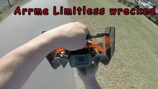 Arrma Limitless 8s ,wrecked!. Ripple Killer cappacks
