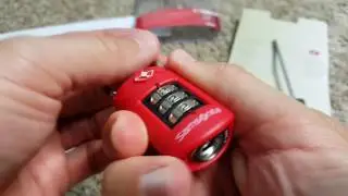 Samsonite Luggage Large Dial Travel Sentry Combo Lock Unboxing and Review