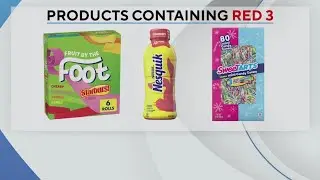 FDA considers ban on red dye No. 3
