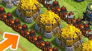 Clash of Clans - LEVEL 12 WALLS! NEW LVL 12 WALLS UPDATE IDEA! (CoC Town Hall 11 Update)