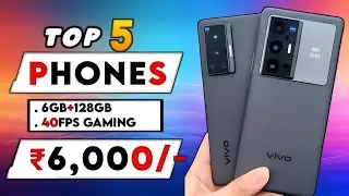 Top 5 Best Smartphone Under 6000 in August 2025 I Best Phone Under 6k #smartphone