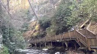 Bushkill falls trip 4, the bottom side of the falls, Oct 30,22