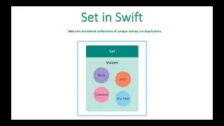 iPhone App Development with Swift Programming-007 | Set in Swift | iOS Tutorial/Training