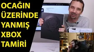 Videoyun- Açık Ocağın Üzerine Konulan Xbox One X'i Tamir Eden Adamı İzliyor