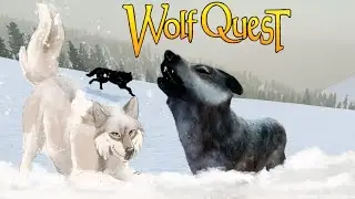 Fighting Eddy's Evil TWIN?!🐺❄️Wolf Quest: The Saga Begins #21 (Snowberry Pack)