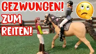 Zur Reitstunde GEZWUNGEN! 🐴😲 | Schleich Reitunterricht 