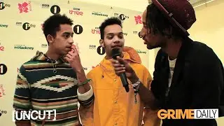[UNCUT] - RIZZLE KICKS 'REACT' TO DRU BLU - LOOOOL!