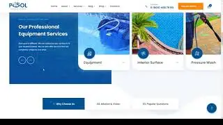 Pooler - Pool Services HTML Template pool renovation water