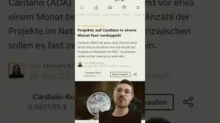 Cardano Wallets und Projekte EXPLODIEREN! #cardano #cryptonews #cryptonewstoday #cardanonewstoday