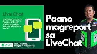 Paano mag report sa LIVE CHAT | Grab Express Grab Food