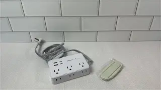FENGWANGLI Self Adhesive Power Strip Holder - See it being used