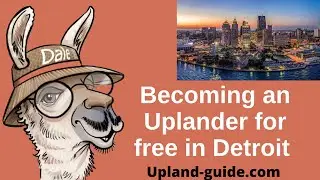 How to reach Uplander status for free in Detroit in the Upland Metaverse