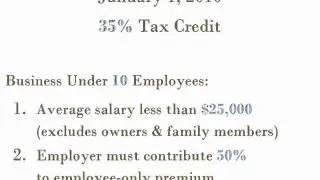 Small Business Tax Credit