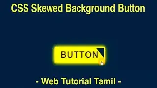 Pure CSS Creative Stylish Button -Web Tutorial Tamil || #trending #html #css #shorts #website