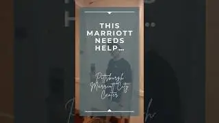 This Marriott Needs Help&hellip; | Pittsburgh Room Tour